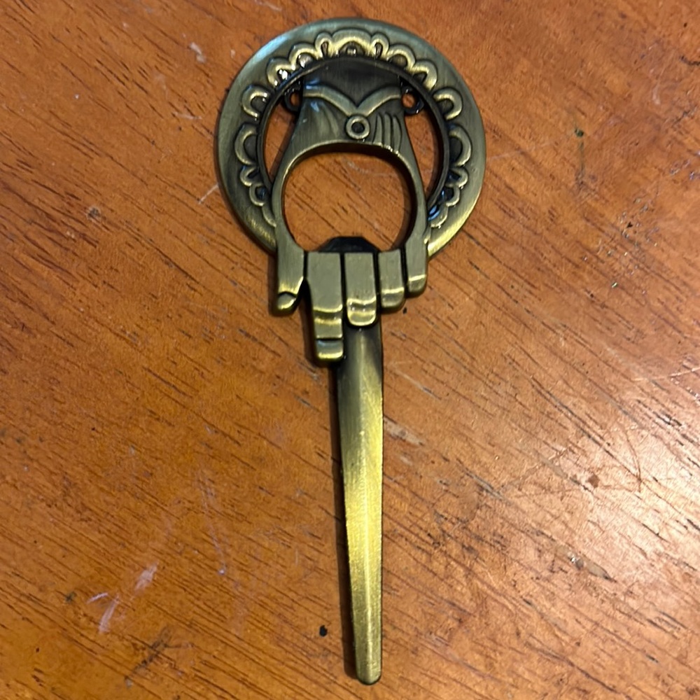 Game of thrones “Hand” letter opener. Great stocking stuffer